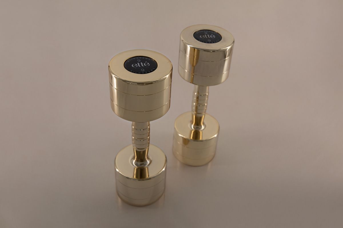 Make fitness fabulous with these one-off solid gold dumbbells that cost  $147,000 - Luxurylaunches
